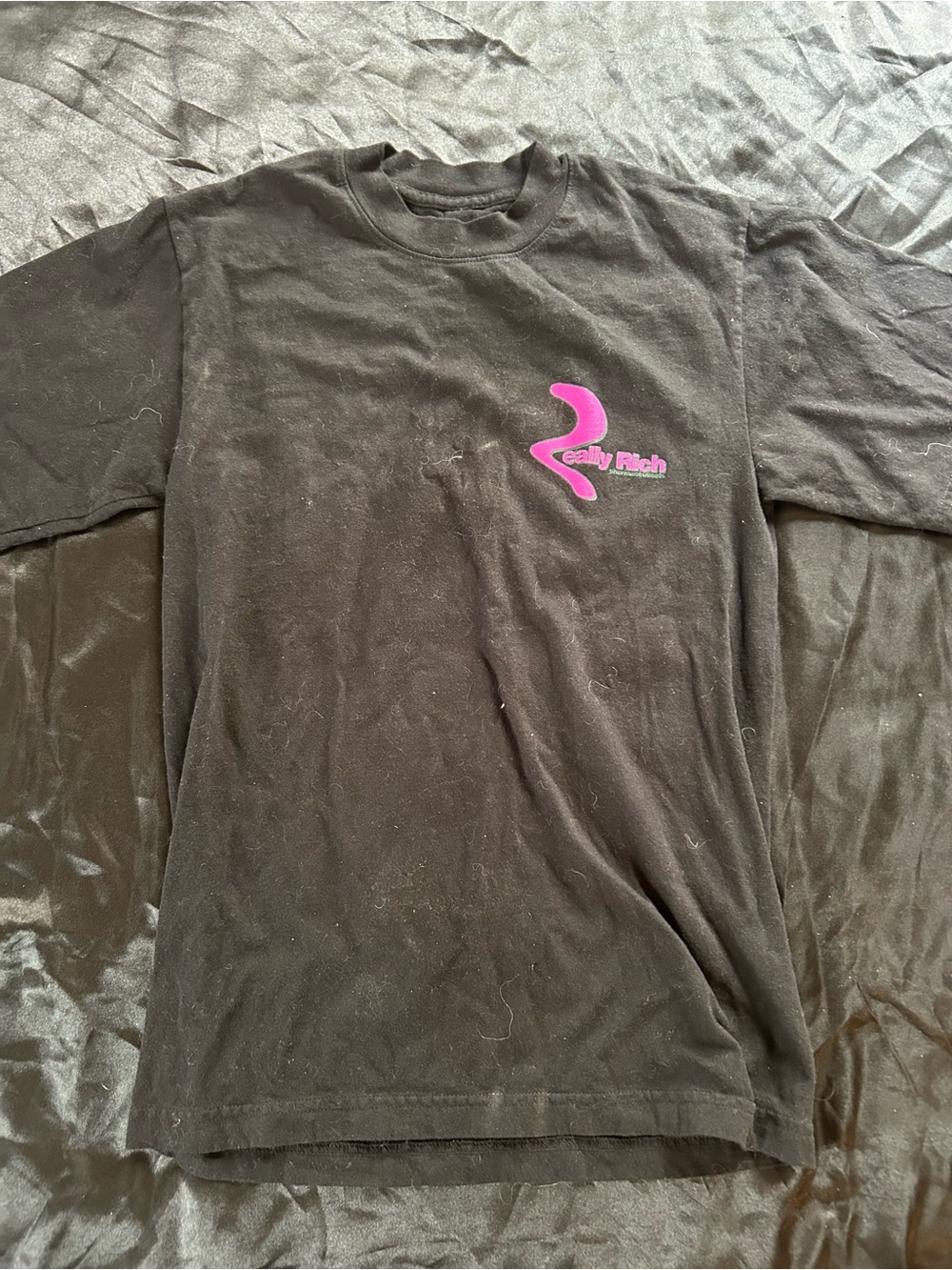 Really Rich Black Tee